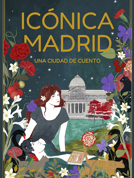 Cartel de Icónica Madrid. Una ciudad de cuento