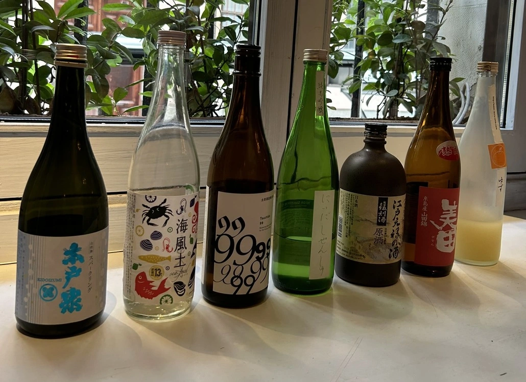 Maridaje para el menú sake en Le Bistroman