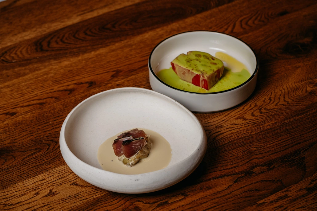 Platos de Pedro Aguilera para Saborea Osborne 2025