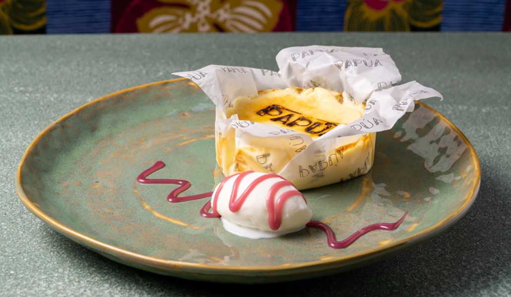 Tartas de queso en Papúa Colón