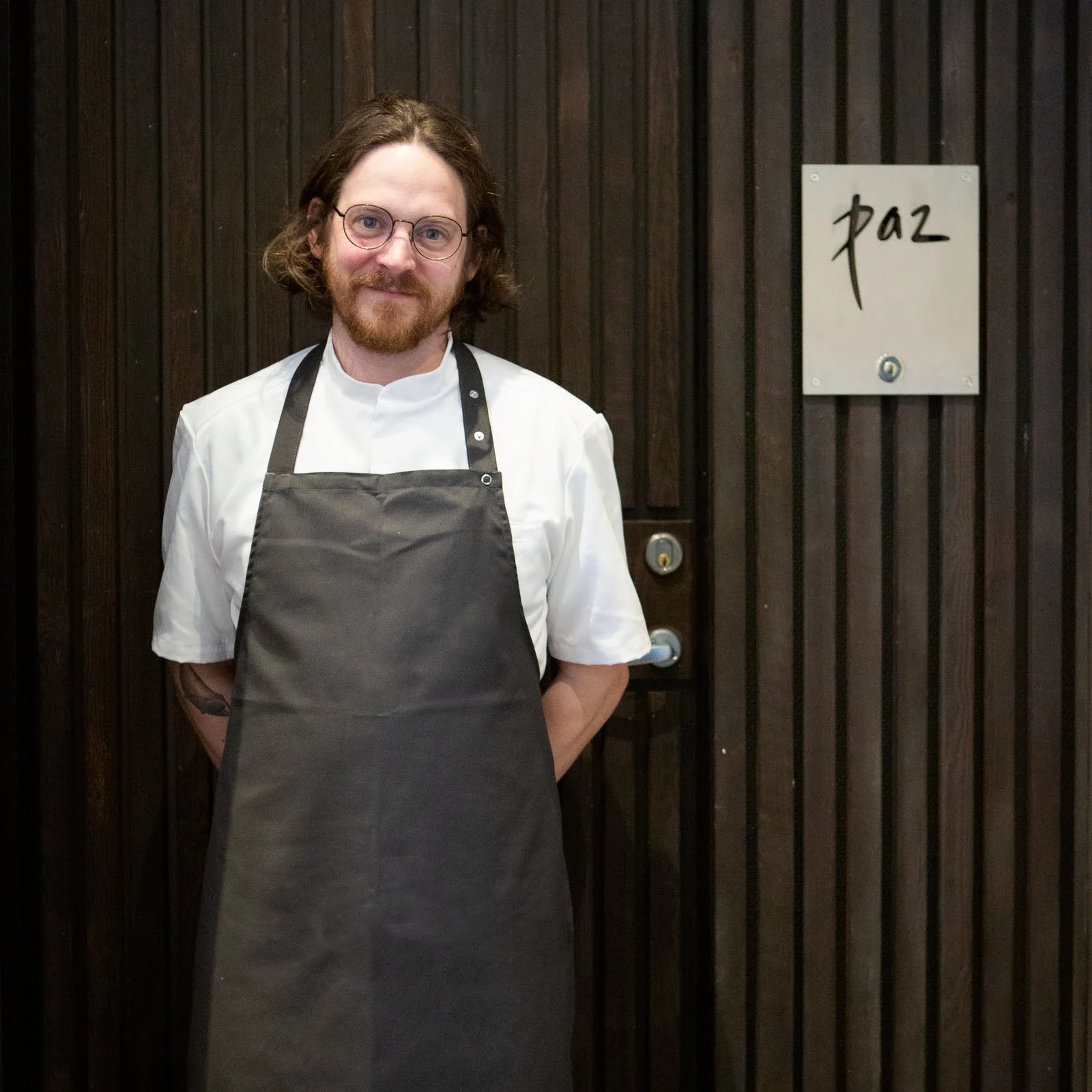 El chef Poul Andrias Ziska del restaurante Paz para el pop up Paz In Residence by Rioja, la última session del ciclo gastronómico en Madrid