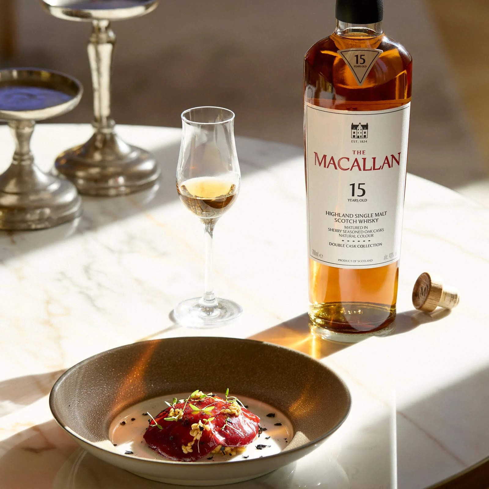 Menú maridaje para The Macallan Decoding Week