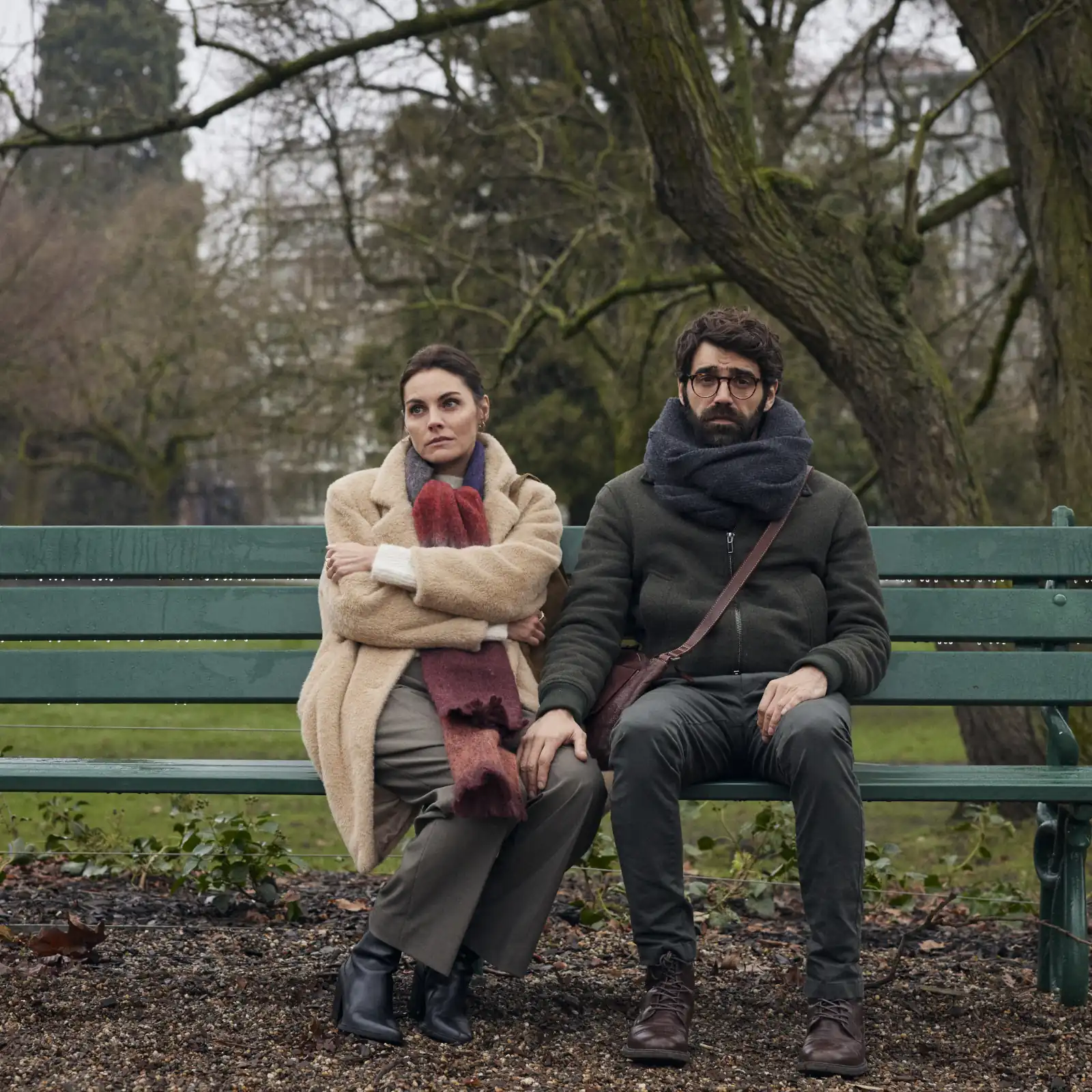 Amaia Salamanca y David Verdaguer en Siempre es invierno. Foto Quim Vives