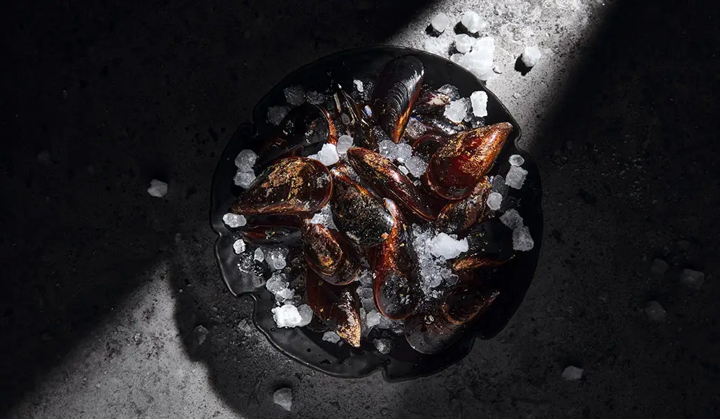 plato de mejillones de Nazario