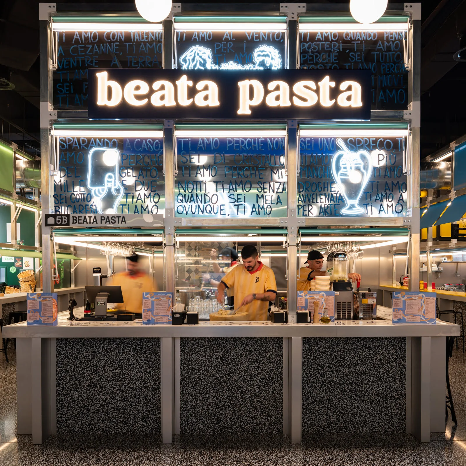 Los restaurantes del Bernabeu Market