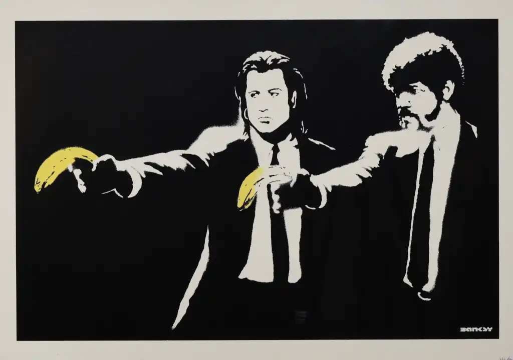 Banksy Pulp Fiction