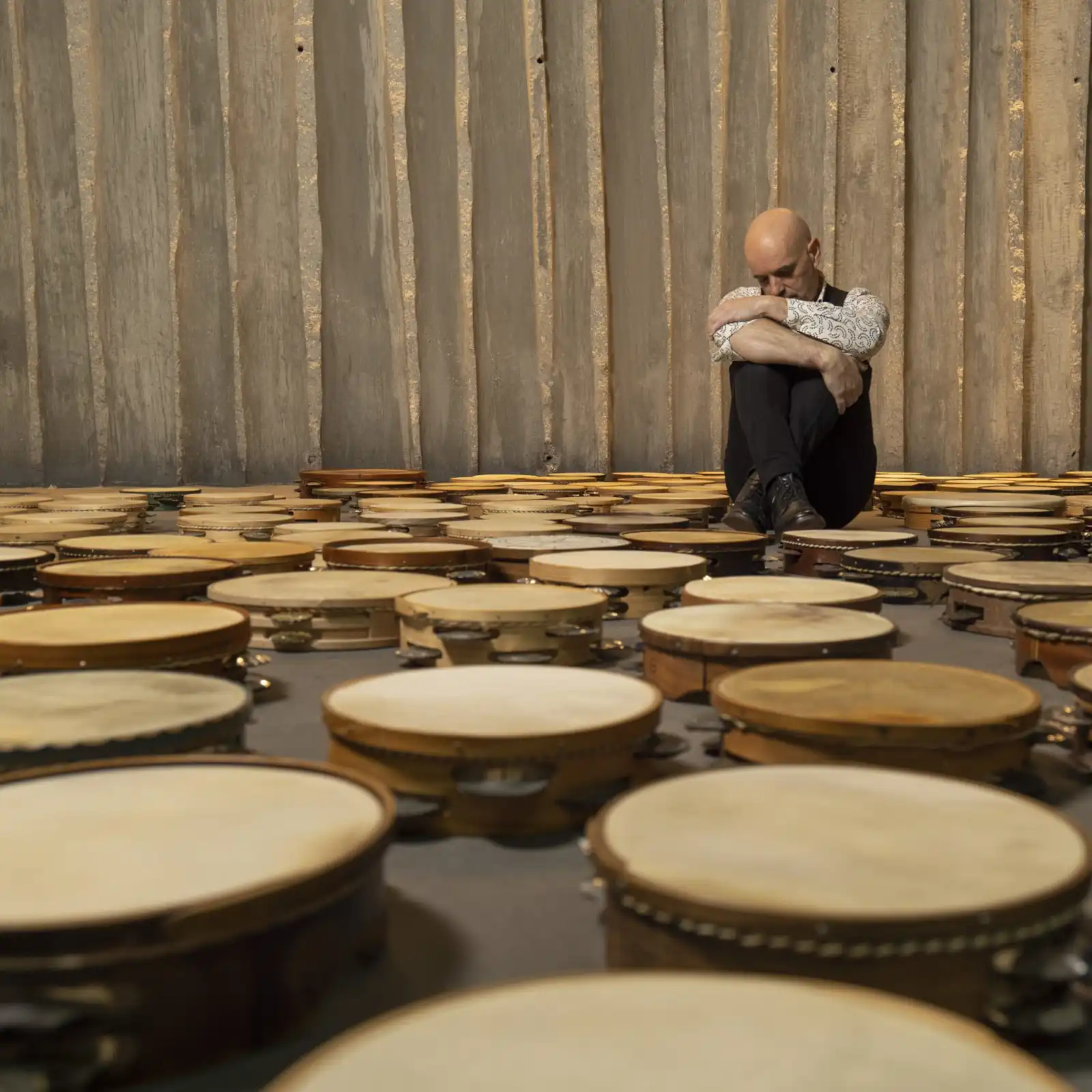 retrato del músico Xavier Díaz