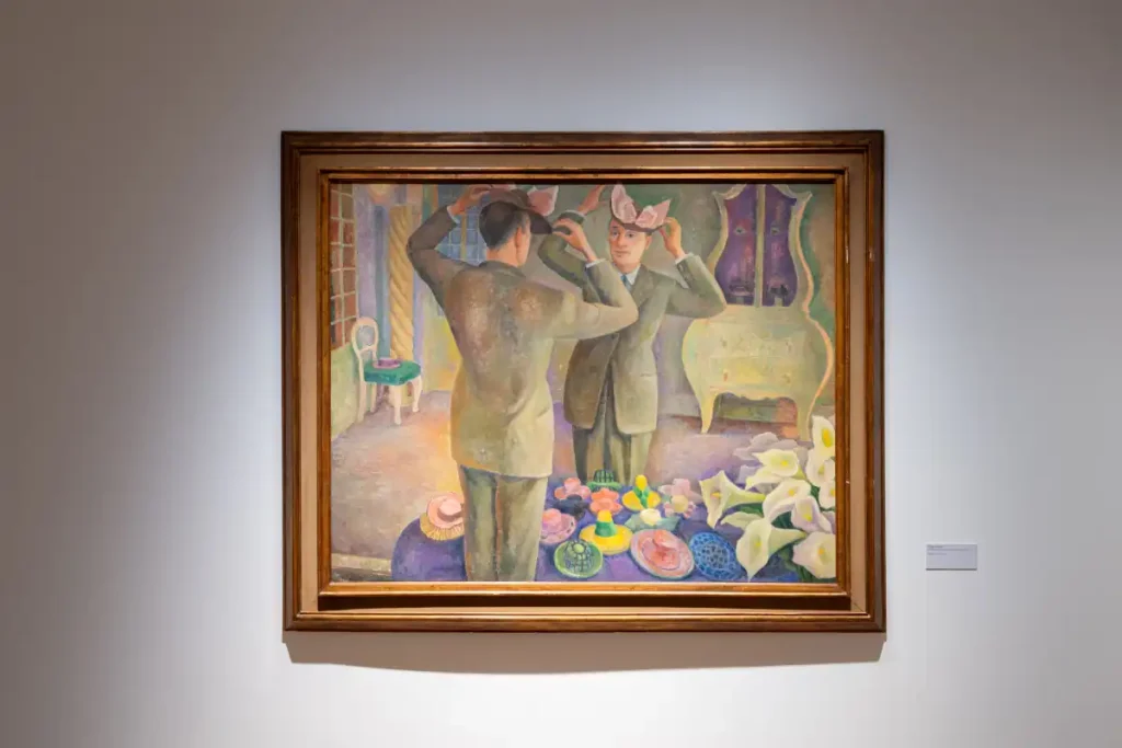 "El sombrerero. Retrato de Henri de Chatillon". Diego Rivera (1944)