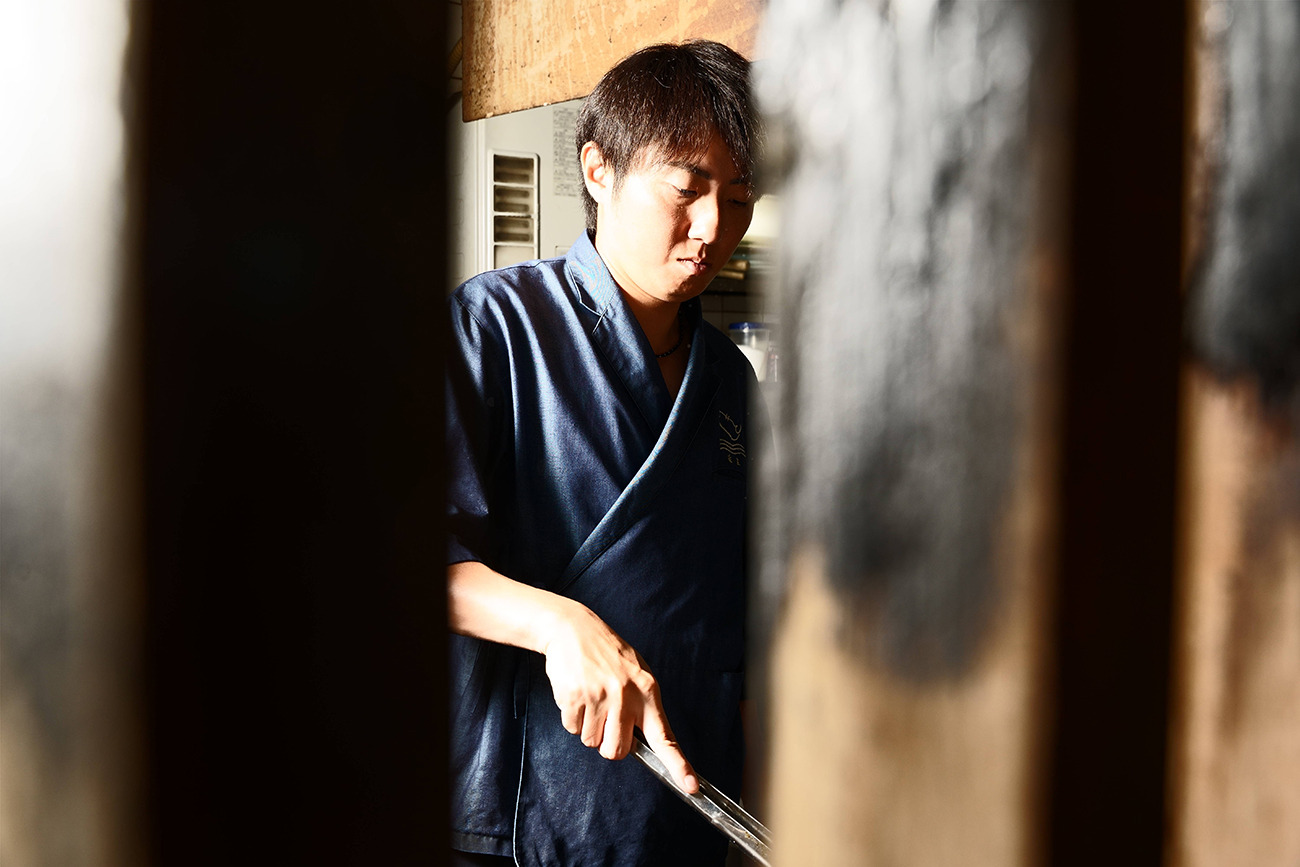 El chef Shinichiro Matsuki del restaurante Kinsan