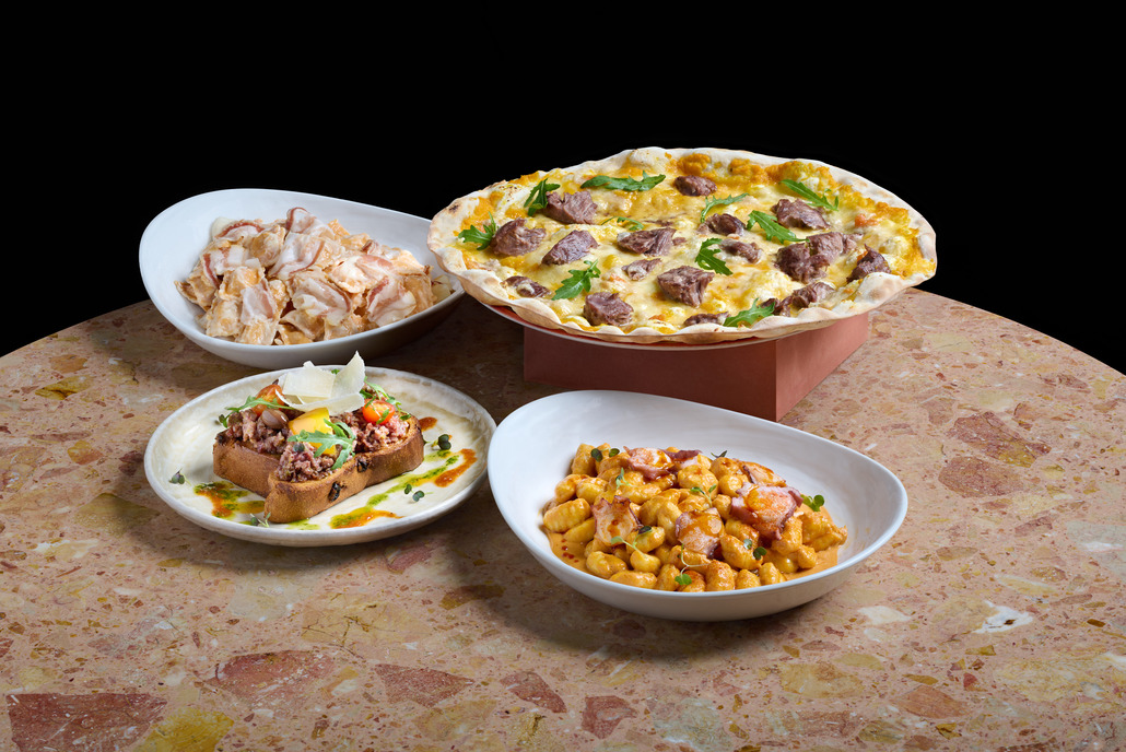 Platos de Pepe Rodríguez para La Tagliatella