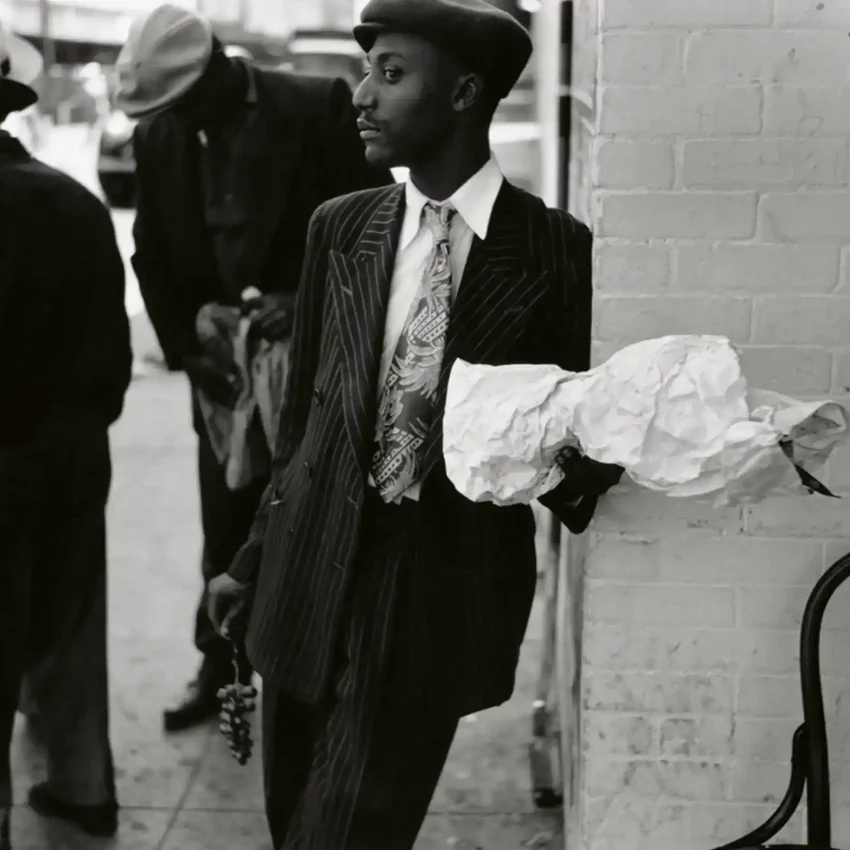 Minor White "Produce Market, San Francisco [Mercado de abastos, San Francisco]", 26 de agosto de 1949