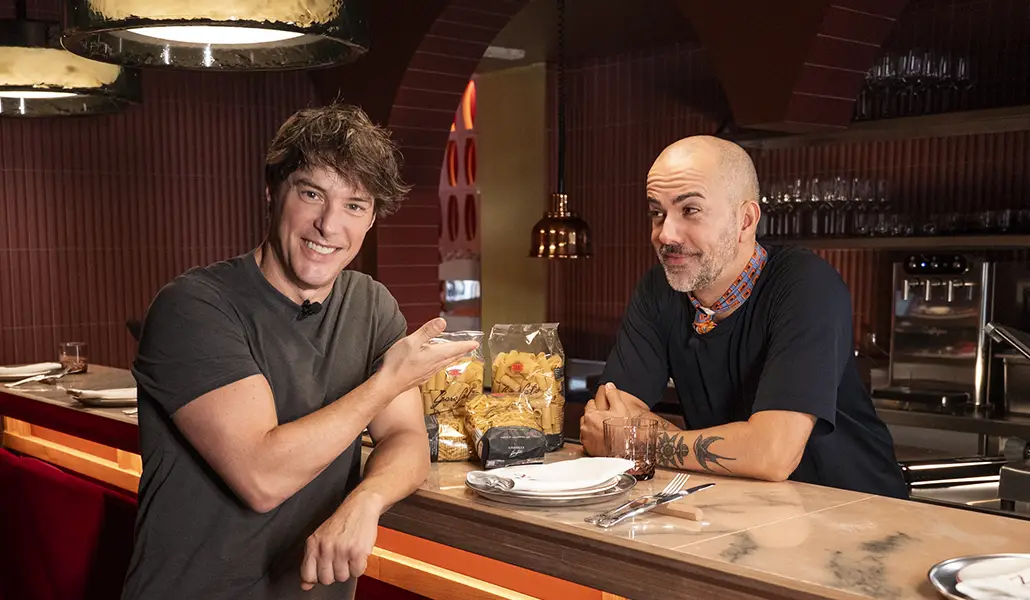 Jordi Cruz y Gianni Pinto