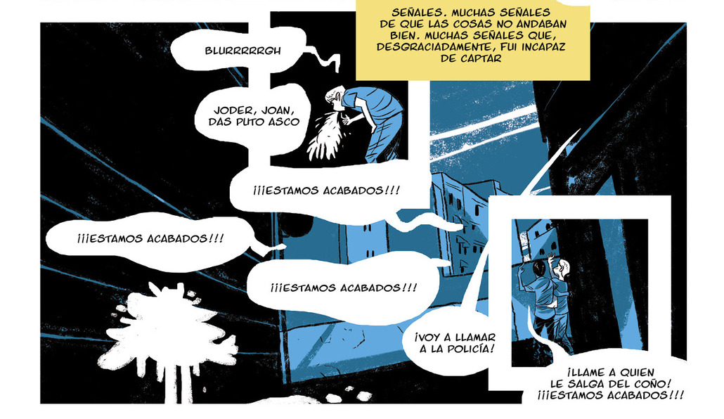 Viñeta de 'Son cuatro días', de Joan S. Luna y Jordi Pastor