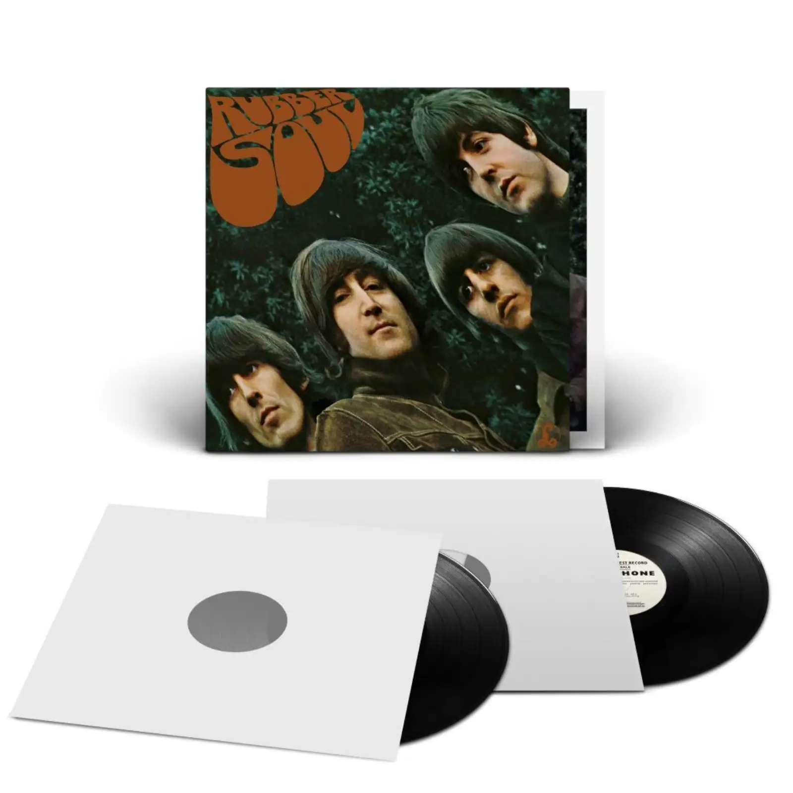 bodegón edición 60 aniversario Rubber Soul de The Beatles